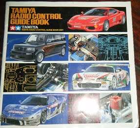 TAMIYA RADIO CONTROL GUIDE BOOK 2001-VINTAGE-NO LOOSE PAGES OR TEARS
