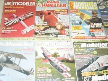 12x RC MODELER -MAGAZINE'S IS 100% IN TACT-BUY THE LOT-NO LOOSE PAGES OR TEARS