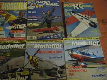 12x RC MODELER -MAGAZINE'S IS 100% IN TACT-BUY THE LOT-NO LOOSE PAGES OR TEARS
