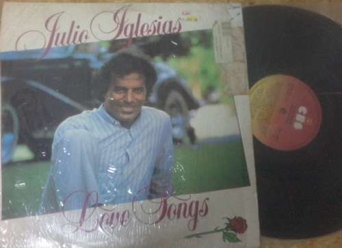 Julio Iglesias-Love Songs-LP/VINYL RECORD-VG+