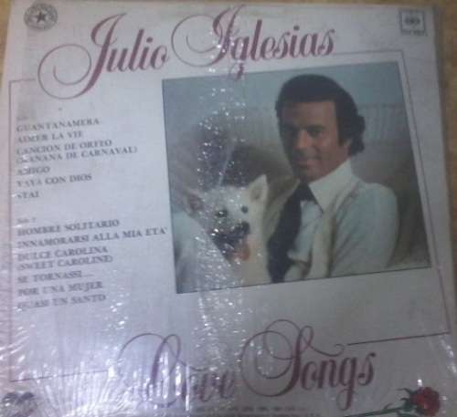 Julio Iglesias-Love Songs-LP/VINYL RECORD-VG+