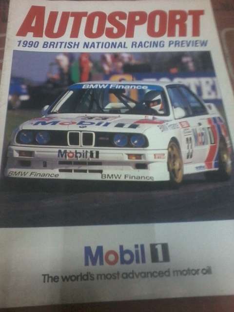 AUTOSPORT 1990-MAGAZINE IN VERY  GOOD CONDITION