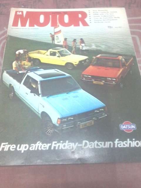 SOUTH AFRICAN MOTOR-APR 1982-MAGAZINE IN VERY GOOD CONDITION