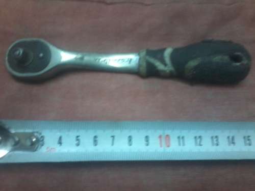 YATO YT-0730CR-V -SOCKET RACKET -15CM LENGTH