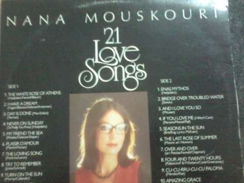 Nana Mouskouri-21 Love Songs- Vinyl, LP, Compilation, Stereo