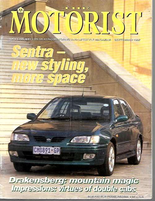 AA RSA-THE MOTORIST MAGAZINE-SEP 1997-AS PER SCAN-VERY GOOD CONDITION