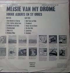 TOKKIE ALBERTS EN SY ORKES-MEISIE VAN MY DROME-Vinyl, LP