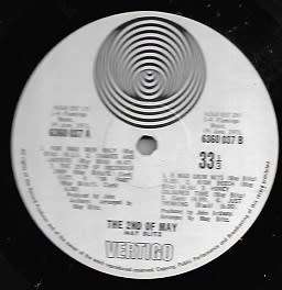 May Blitz-The 2nd Of May Label-Vertigo-360 037 Format: Vinyl, Album, LP, Gatefold