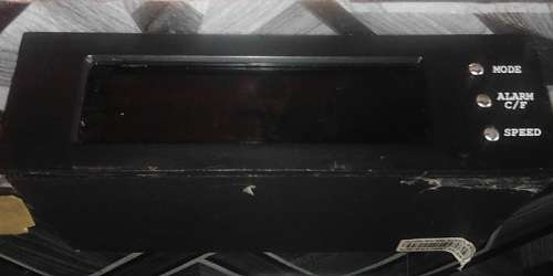 STW 5023 5.25 inch LCD Panel CPU Cooling Fan Speed Temperature Controller Desktop PC Case Drive Bay