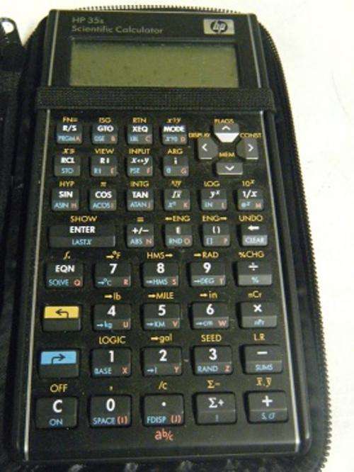 A CRAZY R1 START-HP SCIENTIFIC CALCULATOR + INSTRUCTION MANUAL-MINT CONDITION