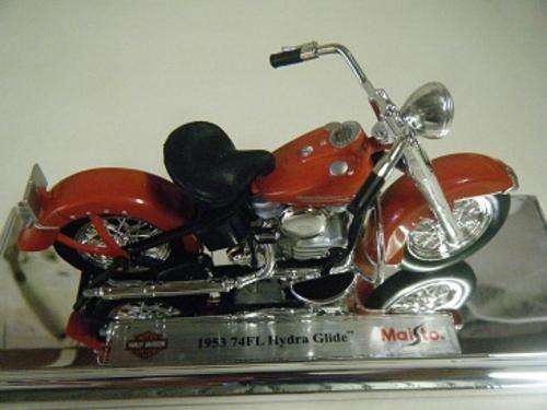 HARLEY DAVIDSON 1953 74 FL HYDRA GLIDE-MINT CONDITION+BOX