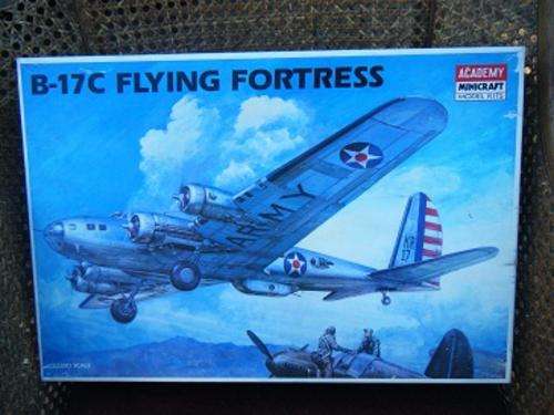 B-17C FLYING FORTRESS-1:27 SCALE-BY ACCADAMY MINICRAFT-IN MINT CONDITION