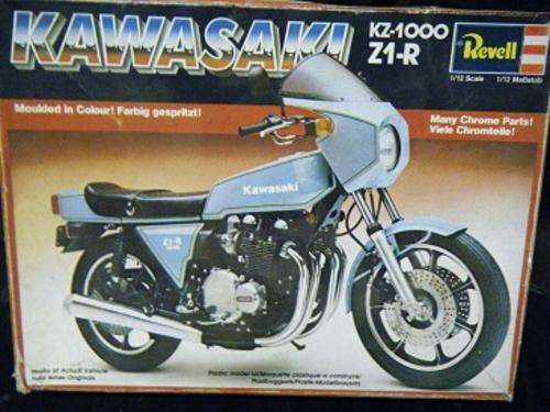 KAWASAKI KZ-1000 Z1R-REVELL-1:12 SCALE-SEMI BUILT-COMPLETE