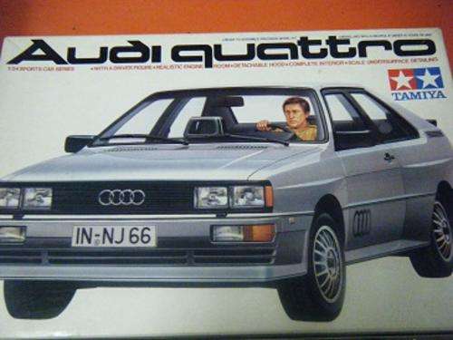 AUDI QUATTRO-BY TAMIYA-1:24 SCALE-COMPLETE KIT