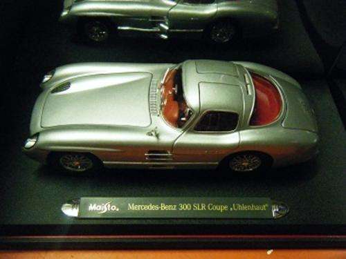MERCEDES BENZ 300 SLR COUPE''''UHLENHAUT'''-BY MAISTO-1:18 SCALE-WITH BOX