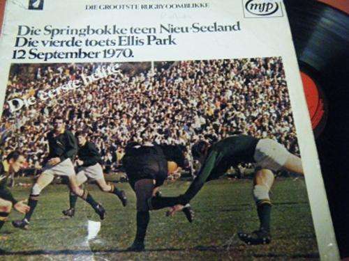 DIE GROOTSTE RUGBY OOMBLIKKE-DIE SPRINGBOKKE TEEN NIEU-SEELAND-DIE VIERDE TOETS ELLIS PARK