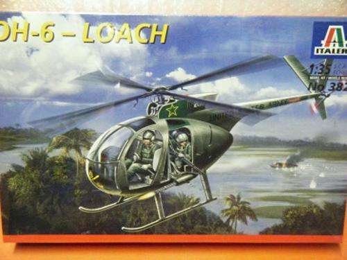 ITALERI-OH-6-LOACH-1:35 SCALE-BOX STILL SEALED