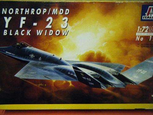 NORTHROP/MDD-YF-23 BLACK WIDOW-BY ITALERI-1:72 SCALE