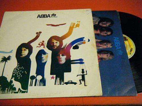 ABBA-THE ALBUM-COVER HAVE RING WEAR-VINYL IN GOOD CONDITION