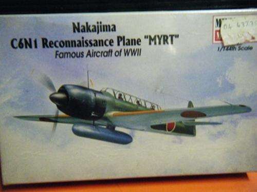 NAKAJIMA C6N1 RECONNAISSANCE PLANE  ''MYRT''-BY ACADEMY-1:144 SCALE-SEALED