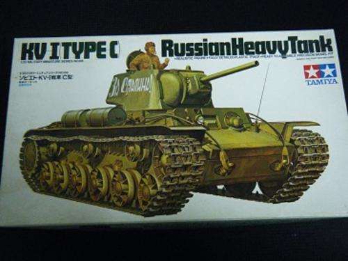 MARK DOWN!!!!!SOVIET KV-I TANK-BY TAMIYA-1:35 SCALE