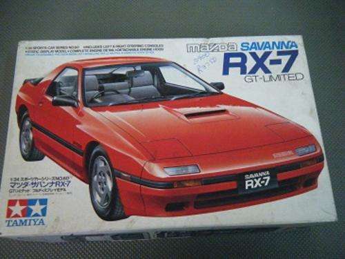 MAZDA SAVANNA RX-7-GT LIMITED-BY TAMIYA-1/24 SCALE-COMPLETE KIT