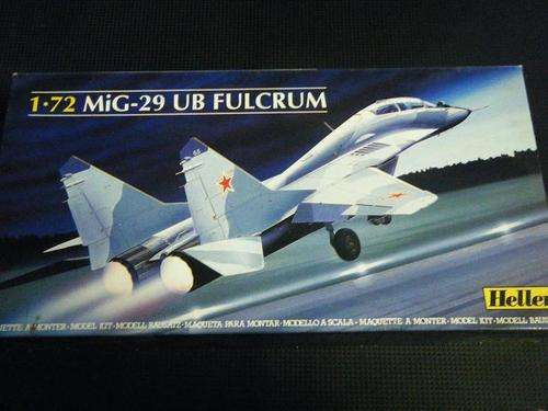 MIG 29 UB-(2 SEATER)FULCRUM-BY HELLER-1/72 SCALE