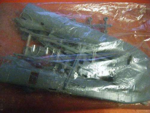 CHOPPER IN A BAG-NO BOX- NO INSTRUCTIONS--LOOKS LIKE A CHINOOK TO ME--BAG IS SEALED