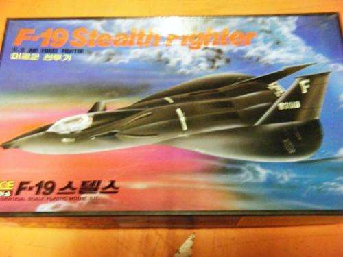 F-19 STEALTH FIGHTER-BY ACE-1/48 SCALE