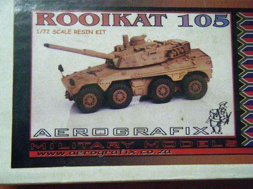 ROOIKAT 105-RESIN KIT-1/72 SCALE-FIRST ON BOB-CRAZY START