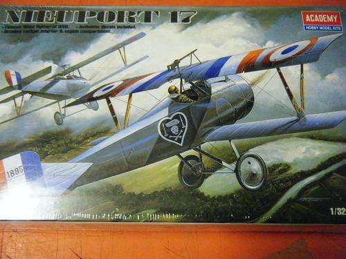 NIEUPORT 17-BY ACADEMY-1/32 SCALE-NEW AND SEALED
