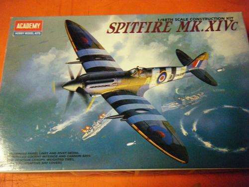 SPITFIRE MK XIVC-BY ACADEMY-1/48 SCALE-PARTS ALL SEALED
