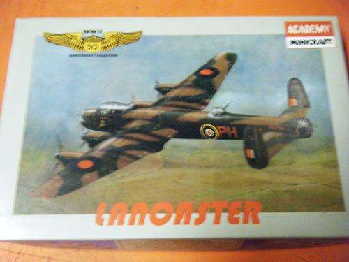 AVRO LANCASTER-BY ACADEMY-1/144 SCALE-PARTS ARE SEALED