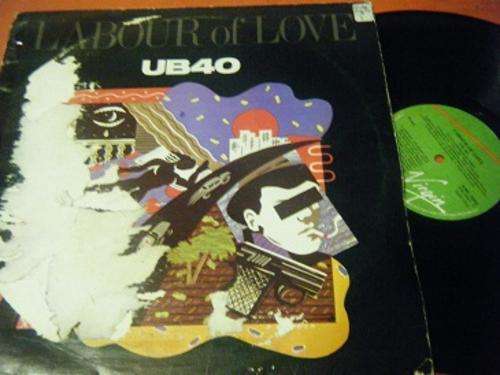 labour of love-ub40-cover is torn but the lp is in good plus condition-