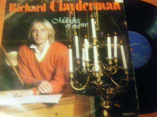 richard clayderman -melodies of love lp-in vg condition