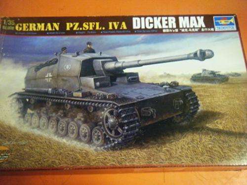GERMAN PZ SFL. IV A.DICKER MAX-BY TRUMPETER-1/35 SCALE