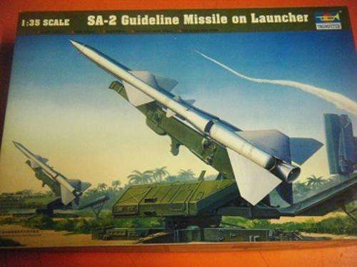 SA-2 GUIDELINE MISSILE LAUNCHER-BY TRUMPETER-1/35 SCALE