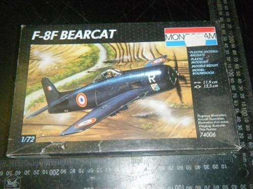 F-8F BEARCAT-BY MONOGRAM-1/72 SCALE