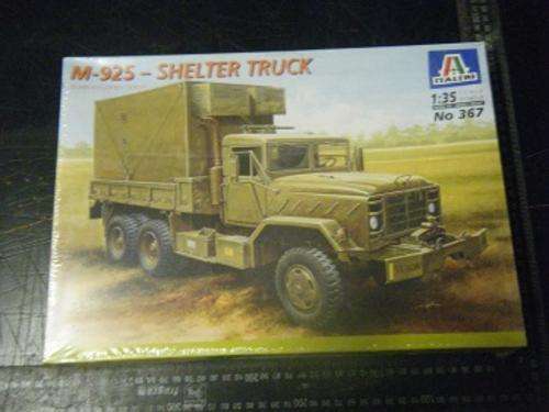 M-925-SHELTER TRUCK-BY ITALERI-1/35 SCALE-BRAND NEW KIT AND SEALED