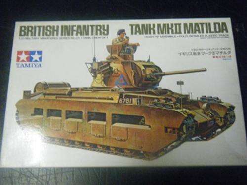 BRITISH INFANTRY TANK MKII MATILDA-TAMIYA-1/35 SCALE
