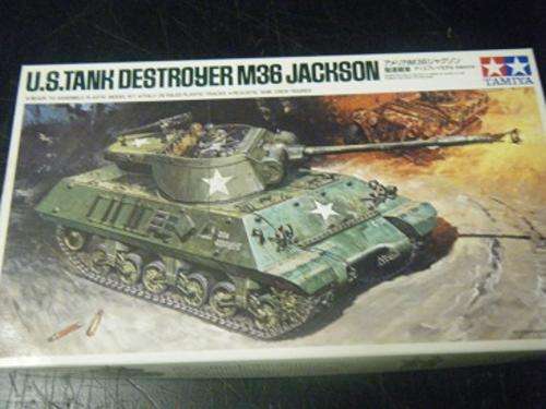 U.S TANK DESTROYER M36 JACKSON-TAMIYA-1/35 SCALE