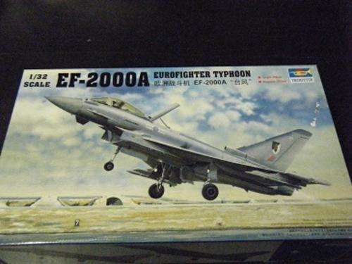 SALE!!!!EURO FIGHTER EF-2000 A-TYPE-TRUMPERTER-1/32 SCALE