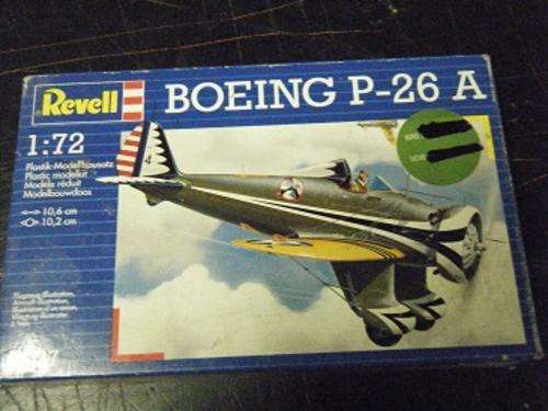 BOEING P-26A-REVELL-1/72 SCALE
