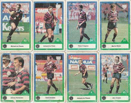 27x BANKFIN 1992 CURRIEBEKER/CURRIE CUP CARDS-SOLD AS PER SCANS-DOES HAVE SIGHNS OF WEAR