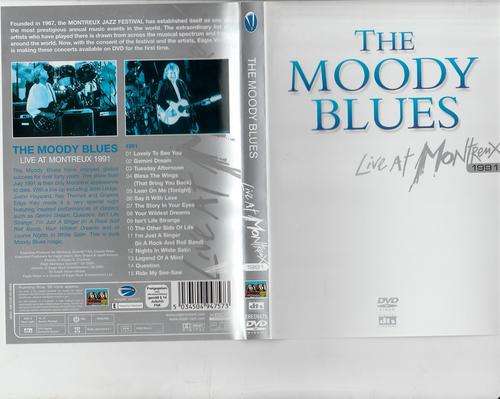 THE MOODY BLUES-LIVE-DVD-USED ONLY 1 TIME-EXCELLENT CONDITION-SEE SCANS AND PICS
