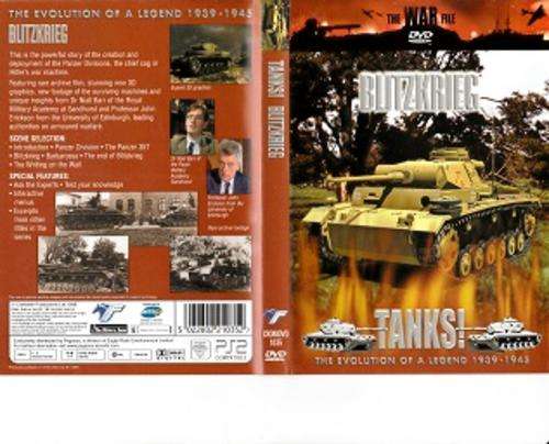 BLITZKRIEG-TANKS-THE EVOLUTION OF A LEGEND 1939-1945-DVD-SEE SCANS AND PICS