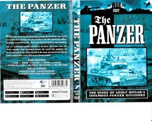 THE PANZER-STORY OF ADOLF HITLER'S INFAMOUS PANZER DIVISIONS-DVD-SEE SCANS AND PICS