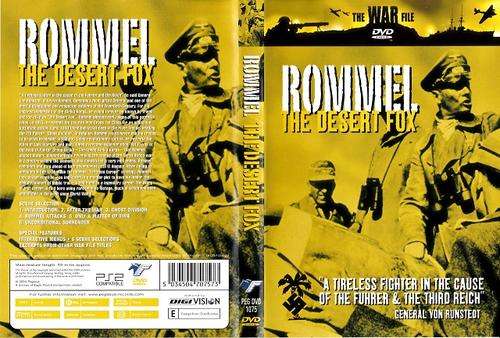 ROMMEL-THE DESSERT FOX-DVD-VG CONDITION