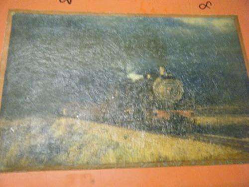 BEAUTIFULLY FIBER GLASS MOLDED PICTURE-SEE PICTURES