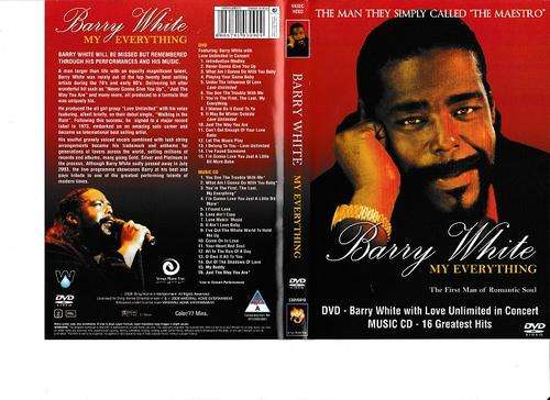 BARRY WHITE-MY EVERYTHING-DVD